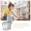 Tiny Toilet Mini Toilet Silver Plastic 1Set For Doll House Accessory 4