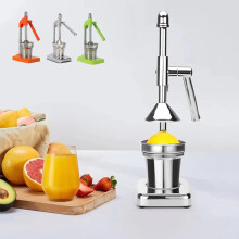 Manual Fruit Presser – Hand Operated Juicer for Fresh Juice, Durable & Easy to Clean, 14.377.28 in, Compatible with Home Use