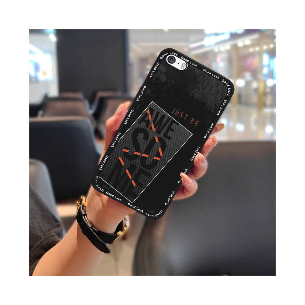 Phone Case Compatible With Iphone 5/5S/Se Â Durable Waterproof Tpu, Shockproof, Anti-Dust Cartoon Design 9422877985470