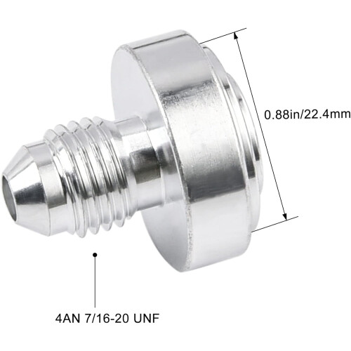 4AN Han-svejseforbindelse i aluminium 4 stk. 1