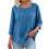 Women's Summer Cardigan Long Sleeve Round Neck Solid Color 4