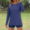 Blusa feminina de manga comprida com proteção UV e secagem rápida 1
