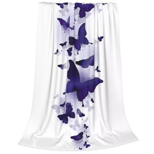 Coperta a farfalla, morbida e leggera, 60x80 pollici 1