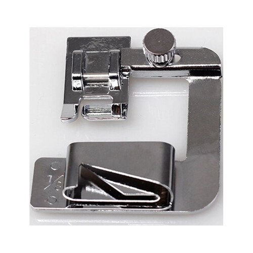 1Pack Sewing Rolled Presser Foot Silver Metal for Low Sewing Machine
