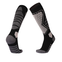 Dikke, warme, halfhoge, antislip wandelsokken voor dames