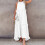 Γυναικείο Φόρεμα Boho Maxi Μονόχρωμο Αμάνικο με Βολάν 4