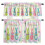Easter Kitchen Curtains and Valances Set Spring Green Pink 1