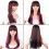 Hittebestendige glitterhaarclips (8 stuks) in grijs 2
