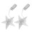 Christmas Tree Topper Lights Plastic Warm White 2 Pcs 7