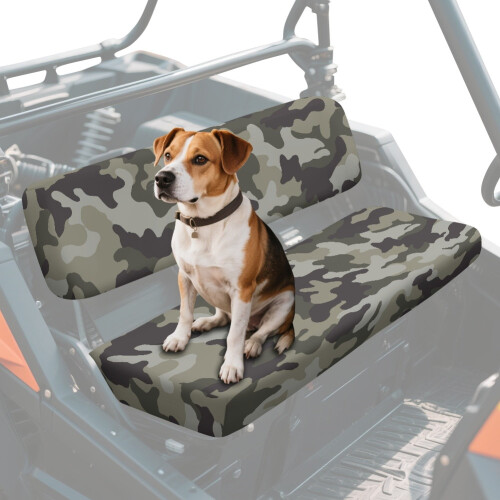 UTV Seat Covers Waterproof 2 Pack for Kawasaki Mule 4010