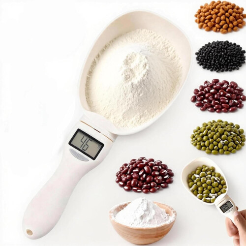 Cuillère doseuse numérique avec poignée, précision 800 g
