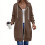 Damen-Kapuzenpullover, einfarbig, langärmelig, biegsam 1