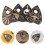 Pavo4pcs Βάση Κρυστάλλινης Σφαίρας Ξύλινη Βάση Κρυστάλλινης Σφαίρας 3