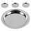 Edelstahl-Teebeutel-Untersetzer-Set, 4-teilig 6