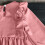 Mädchenkleid, einfarbig, langärmelig, Rundhalsausschnitt, Freizeitkleid 8