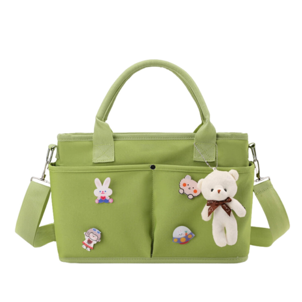 Diaper Bag Tote For Hospital & Maternity, Baby Diaper Bag For Mom And Dad, Large Capacity Baby Weekender Travel Bag (Green) On Clearance Green