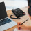 House Phone Desk Set Black Plastic 4
