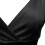 Women's V-Neck Spaghetti Strap Summer Dress Solid Color 5