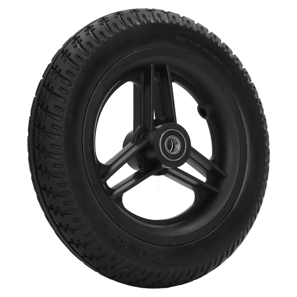 10x2 Inch Polyurethane Wheel for Wheelchair & Rollator Replacement