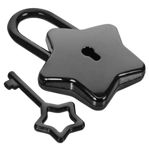 Star-Shaped Mini Luggage Locks with Keys