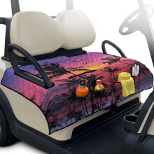 Golf Cart Seat Covers Palm Tree Design for Club Car DS