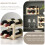 1Pack Wine Bottle Rack Double Layers Wood Compact Bottle Display Shelf For Home Decor 5