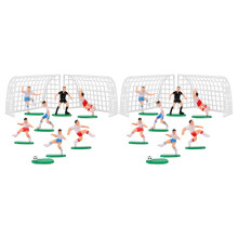 2 Sets Football Birthday Cake Decorations Soccer Birthday Cake Decors Sports Themed Party Decoration