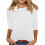 Women's sequin top round neck 3/4 sleeve 2