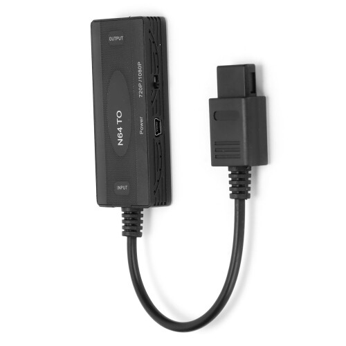 Convertitore HighDefinition da N64 a HDMI Nero ABS 5W 2