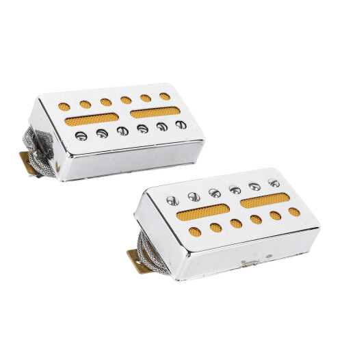 2x E-Gitarre Single Coil Clear