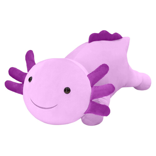 Salamander Plush Pillow Toy Purple 1