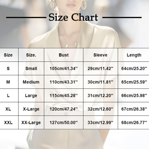 Women's Solid Blazer with Notched Lapel Short Sleeve 2