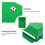Weatherproof Wall-Mounted Mailbox with Lock Green 5
