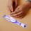 2St Mini Vingerroller Massager, Draagbaar Handmassage Tool, Violet 6