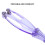 2St Mini Vingerroller Massager, Draagbaar Handmassage Tool, Violet 8