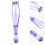 2St Mini Vingerroller Massager, Draagbaar Handmassage Tool, Violet 10