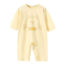 Newborn Infant Baby Boys Girls Bodysuit Jumpsuits with Button Long Sleeve Cotton Rompers Overall