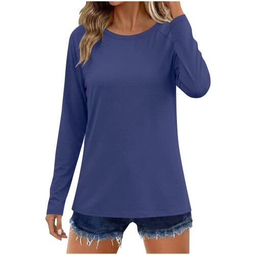 Blusa feminina de manga comprida com proteção UV e secagem rápida 1