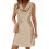 Γυναικείο Φόρεμα Bodycon με Στενή Λαιμόκοψη και Πούλιες, Πολύχρωμο 2