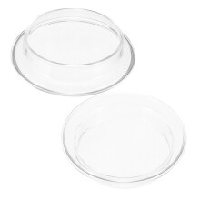 2 Pcs Glass Jar Lids Replacement Tea Urn Nozzle Transparent