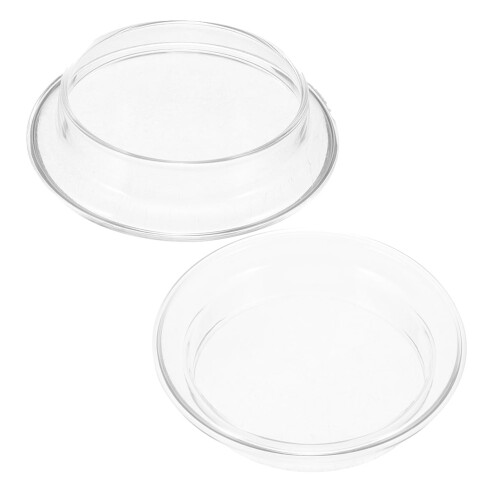 2 Pcs Glass Jar Lids Replacement Tea Urn Nozzle Transparent