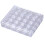 1pc 25 Spools Empty Bobbins Storage Box Sewing Accessories Tools Plastic Sewing Machine Bobbin Case Knitting Needle Organizer 5