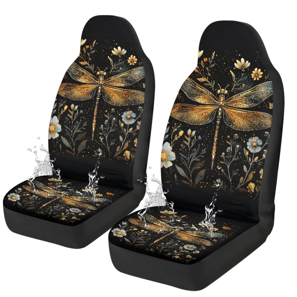 Dragonfly Car Seat Covers Universal Waterproof Anti-Slip 9180435722362
