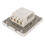 White 10W 5-Position Volume Knob 86x86mm 3.4in 12