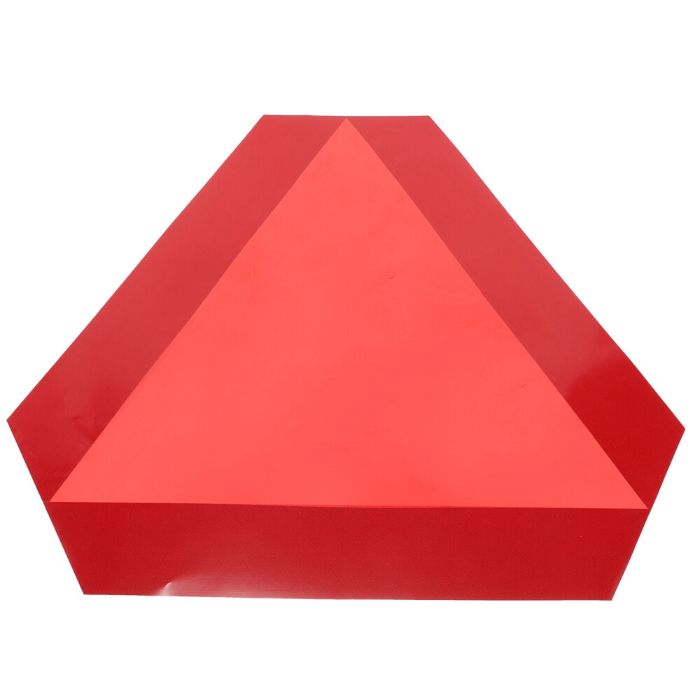 Auto Slow Moving Sign Triangle Reflective Warning Sign 1Pack 9399596716954