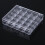 1pc 25 Spools Empty Bobbins Storage Box Sewing Accessories Tools Plastic Sewing Machine Bobbin Case Knitting Needle Organizer 6