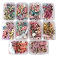 Artificial Resin Dry Flower Bouquet Lifelike Preserved Dried Flowers Maintenance-Free Gift Arrangement Home Wedding Decor