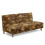 Stretch-Futon-Sofabezug, Queen-Size, Ahornblatt-Tarnmuster, Waldmuster 1