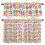 Easter Eggs Kitchen Curtains and Valances Set Purple Orange 1