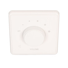 White 10W 5-Position Volume Knob 86x86mm 3.4in